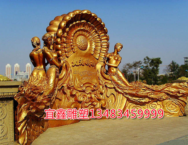 天津大光明铜雕塑