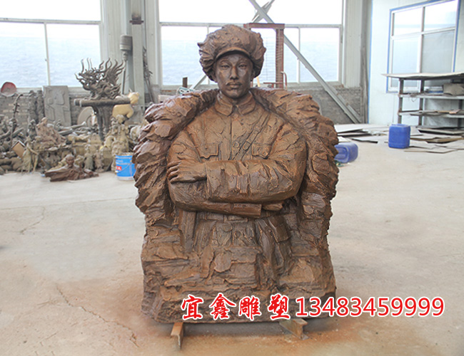赵尚志将军雕塑