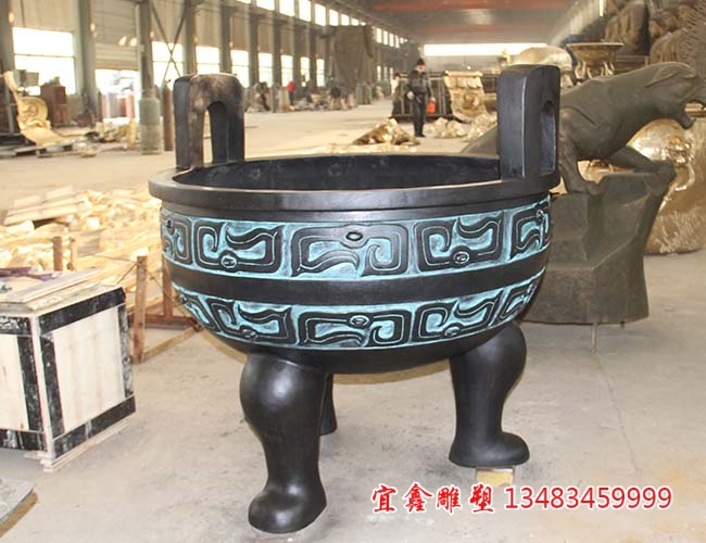 仿古铜锈雕塑